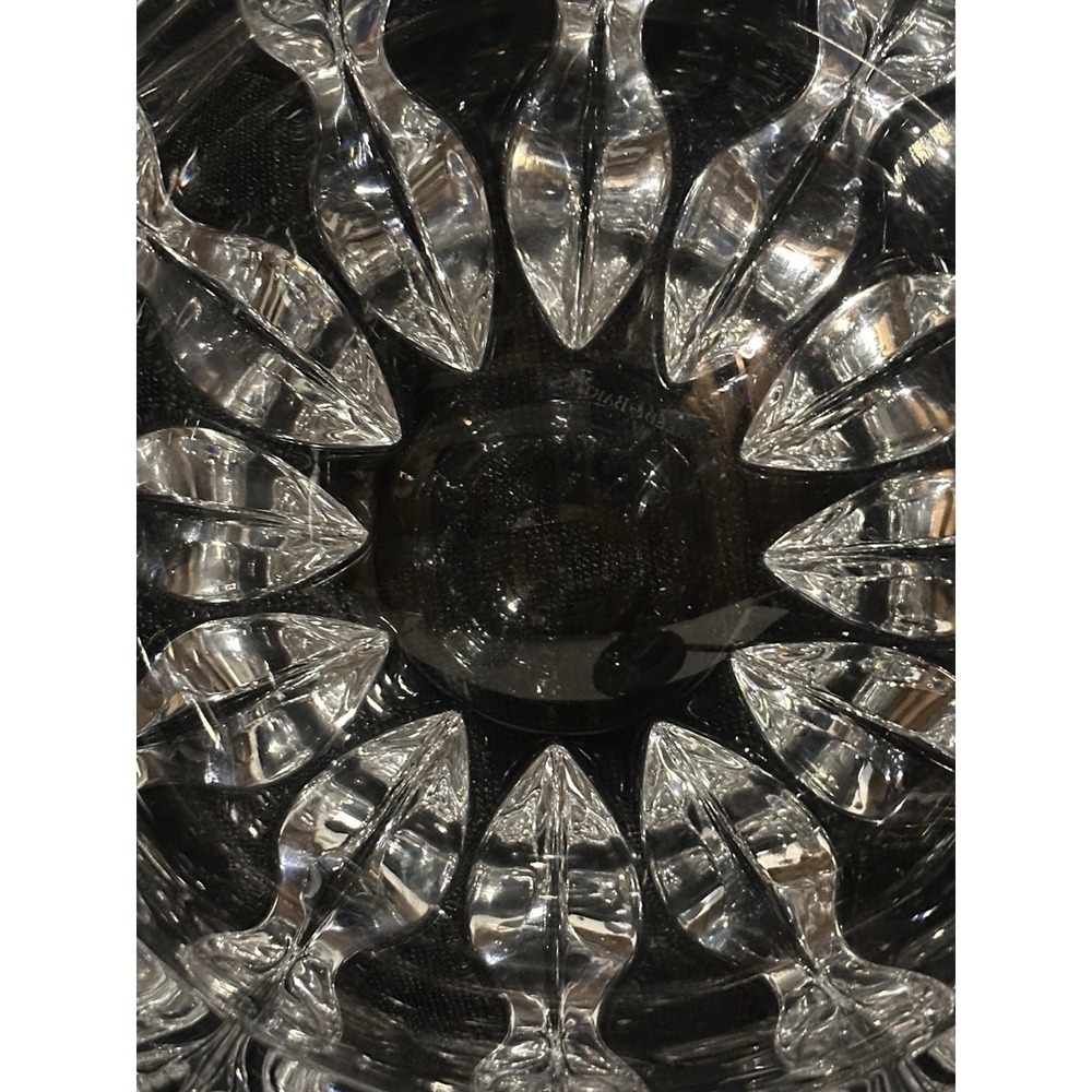 Reed & Barton‎ Equinox 4x7"Crystal Bowl Sticker Mark On Bottom Slovenia - Picture 7 of 15